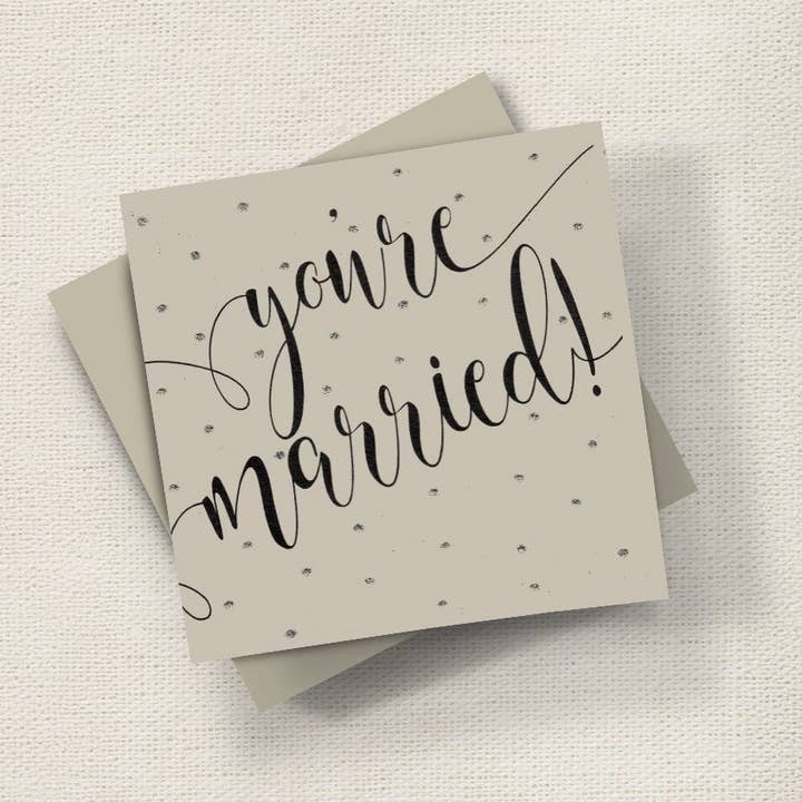 Congrats You're Married (Large) for wholesale by English Graphics