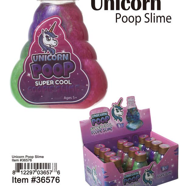 Puka Creations - Wholesale Putty/Slime - Kids - Unicorn Poop Slime