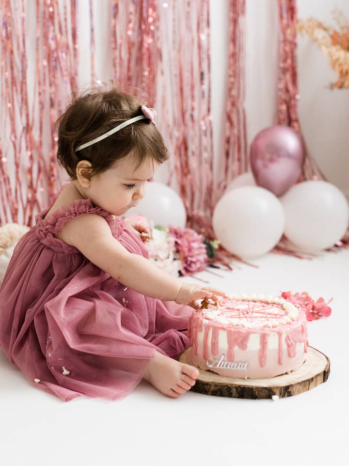 white pink Girls Tulle Dress for wholesale on Faire2