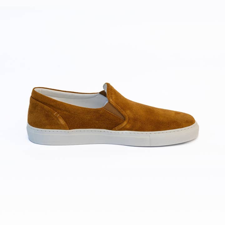 rational studio - Wholesale Slip On Sneakers - Men's - Luxury-grade Suede Slip-on Made in Italy5