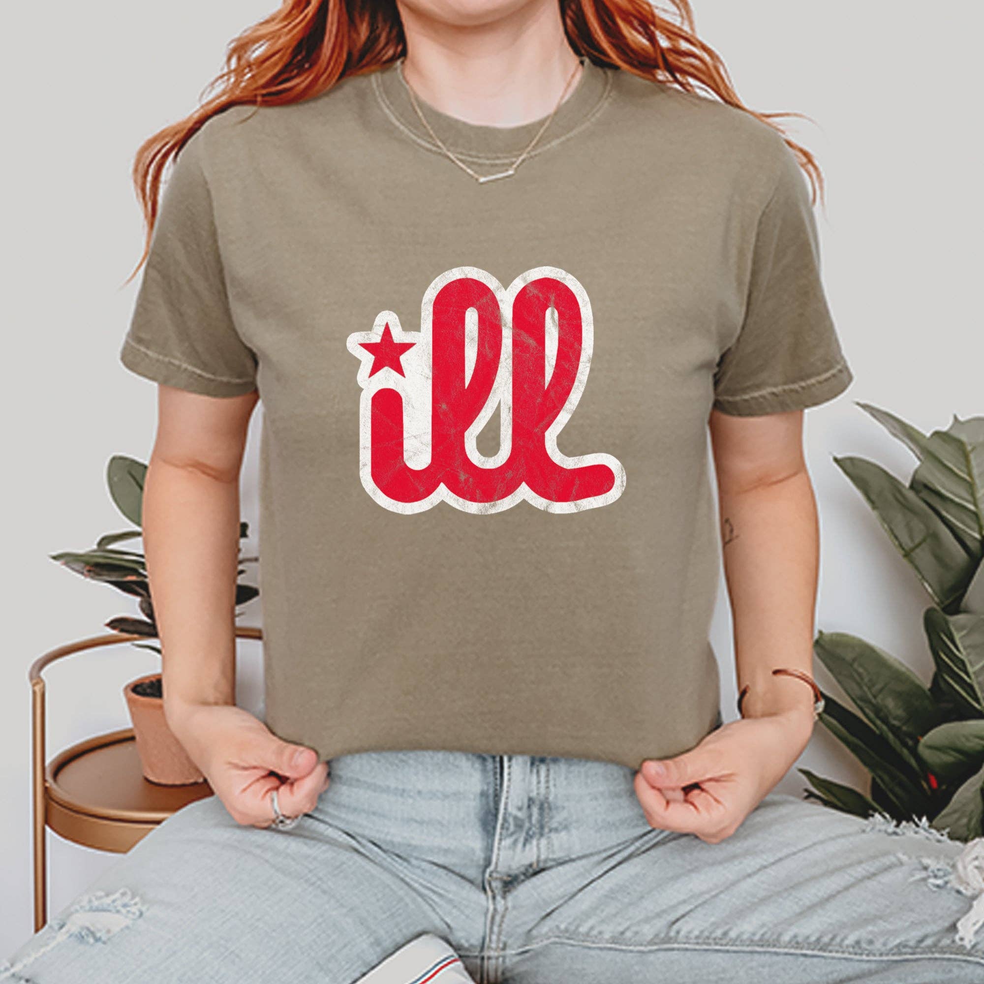 Expression Tees - Vente T-shirt sérigraphié – femme - ILL Vintage C'est Un Truc De Philly T-shirt Vintage Doux Unisexe42