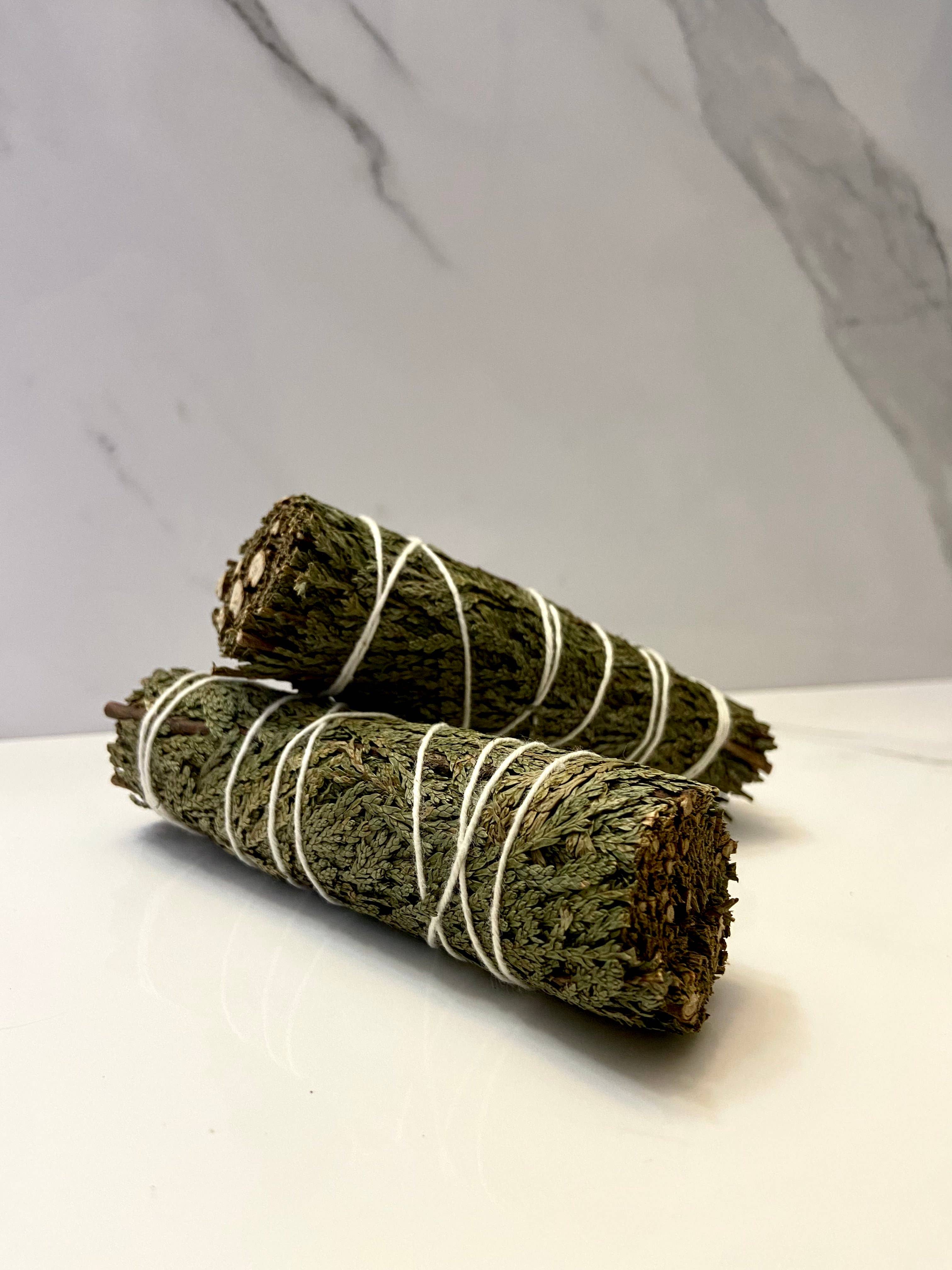Three Witches Tea Shop - Wholesale Sage Bundle - Sustainably Sourced Cedar Bundle1