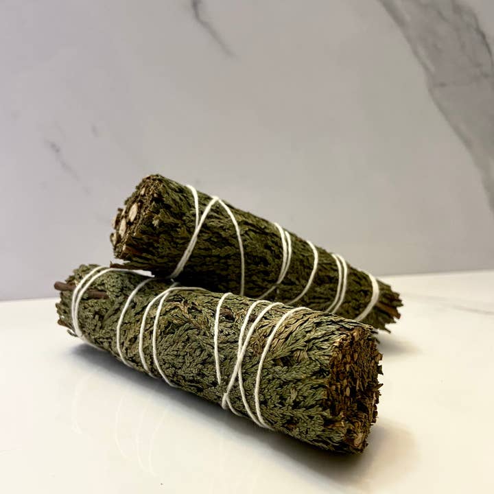 Three Witches Tea Shop - Vente Bâton de sauge - Lot de cèdres issus de sources durables1