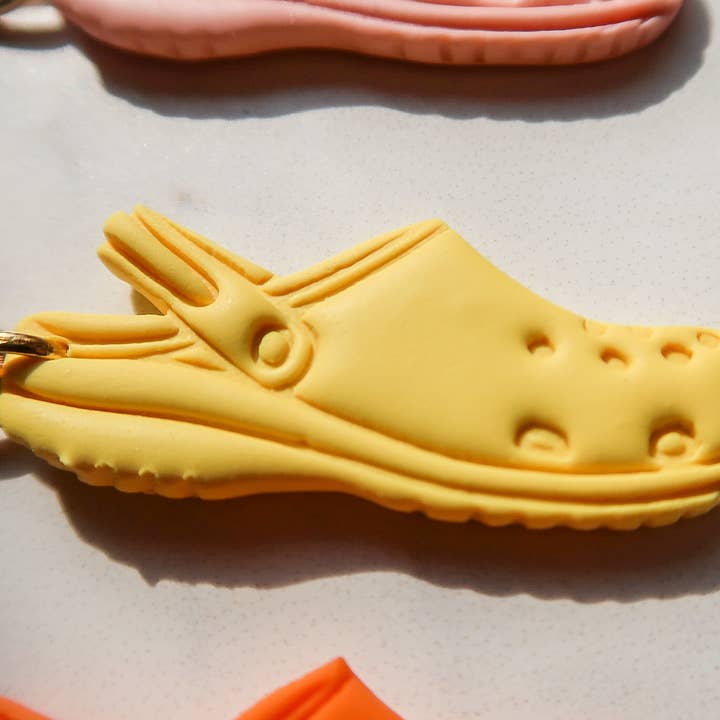 Lily Ann Clay Designs - Wholesale Keychain – Women's - Croc Keychain Handmade with Polymer Clay2