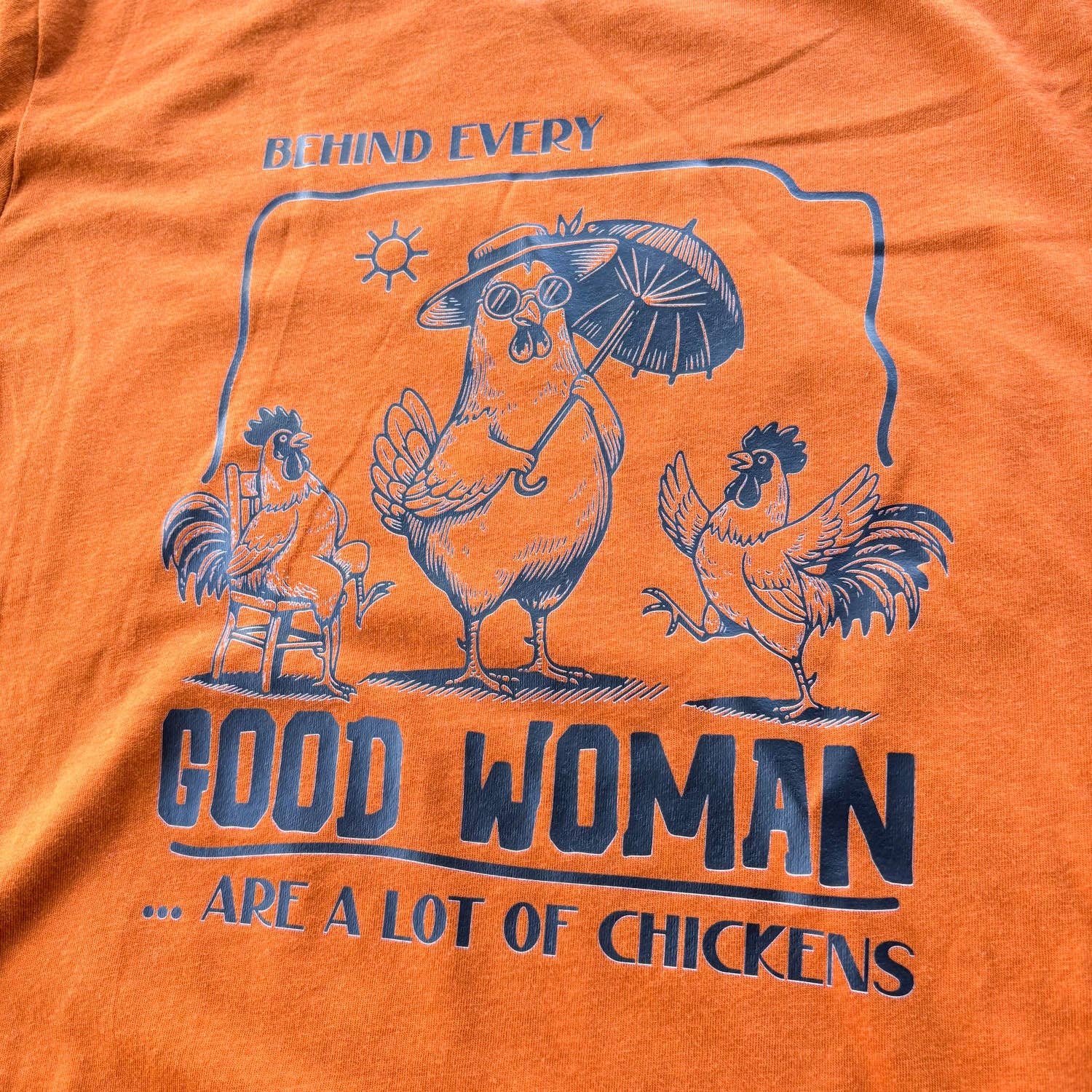 The Chicken Bawks - Wholesale Screen Printed T-Shirt - Unisex - Good Woman2