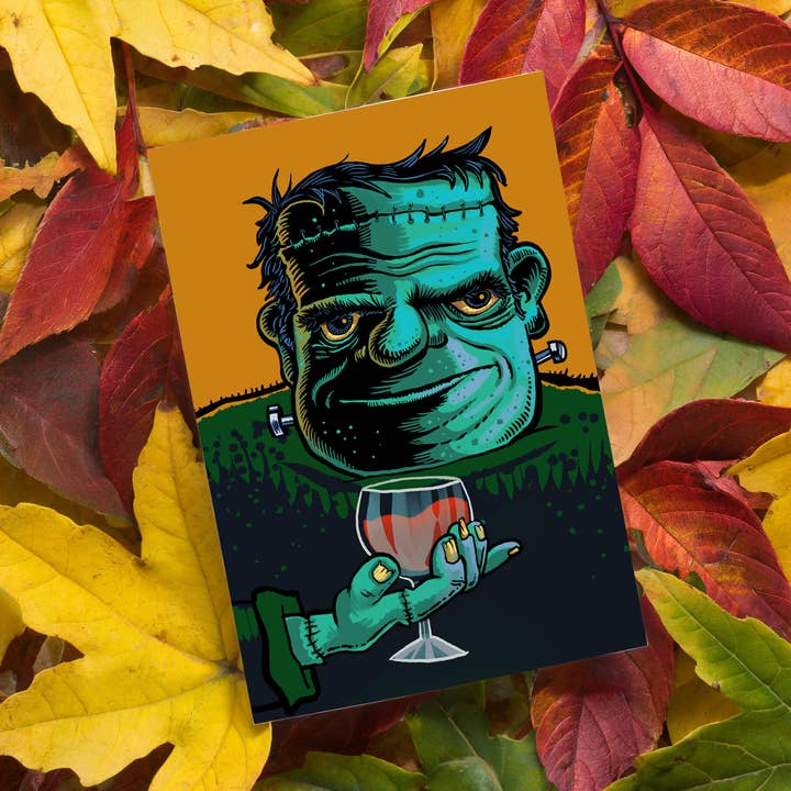 Frankenwine for wholesale by Brian Barber, Illustration