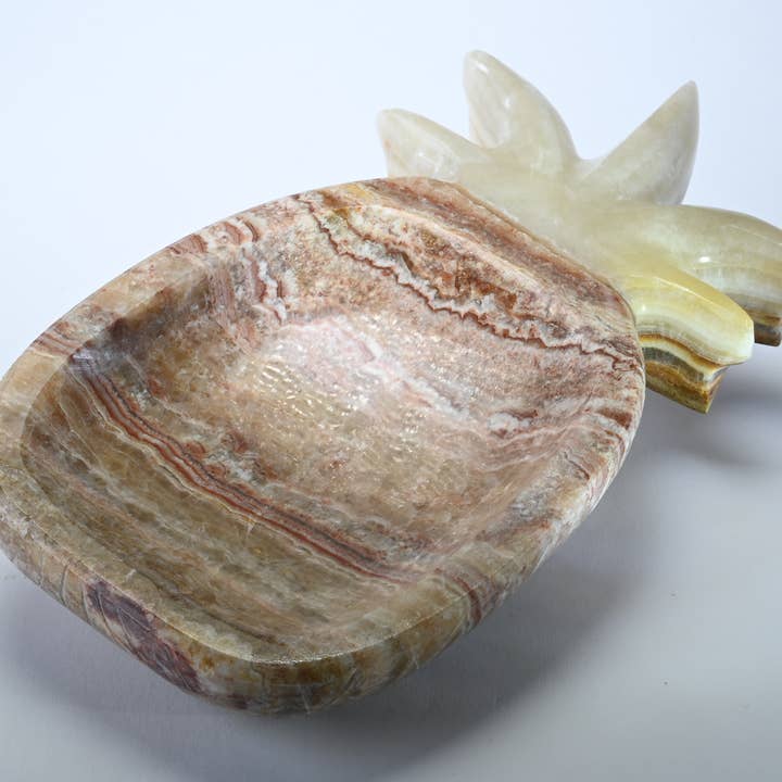 Plato de Mármol para Piña de 5" para venta al por mayor de SS handcrafted Art