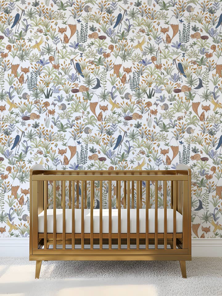 Foxy Forest Achtergrond voor wholesale door Timo & Violet