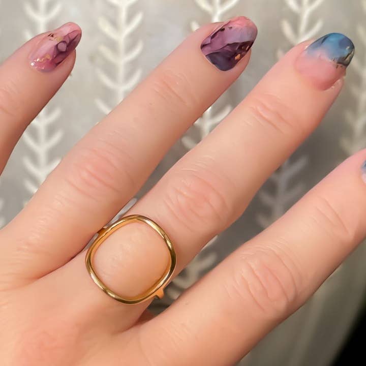 Open Circle Ring for wholesale by Salted Avenue