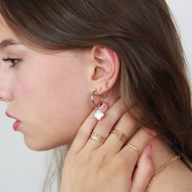 Pendientes trébol para venta al por mayor de Adepte