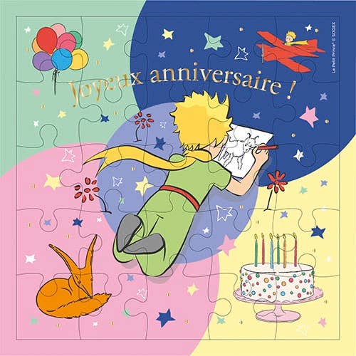 Quadratisches Puzzle 17,5 cm Lpp Geburtstag - Puz41O10 für den Großhandel von KIUB