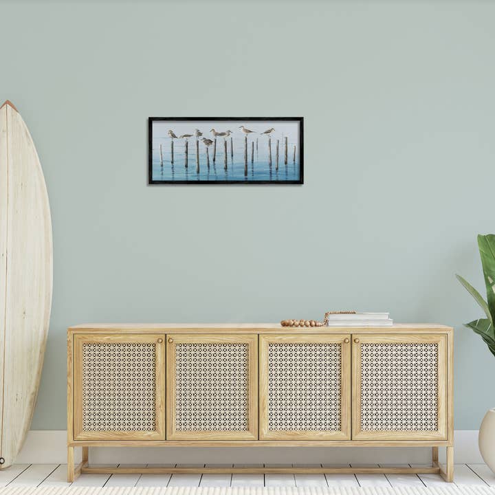 Stupell Industries - Wholesale Wall Sign - Perched Sea Birds - Framed Wall Art7