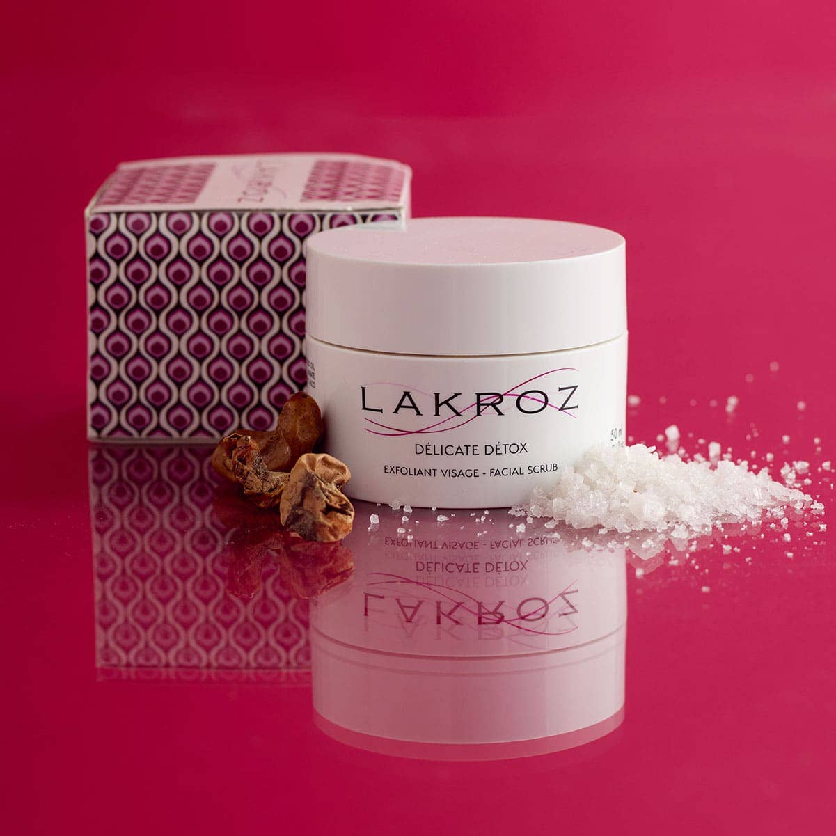 LAKROZ - Vente Exfoliants/Gommages visage - Gommage visage détoxifiant à l'huile de dattier du désert2