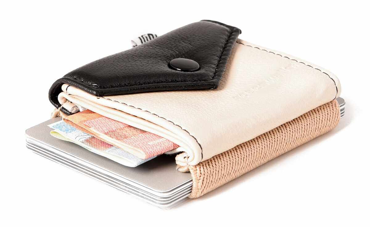 Space Products – Großhandel Brieftasche – Damen – Leder Mini Geldbörse mit Münzfach - duoton - Peak12