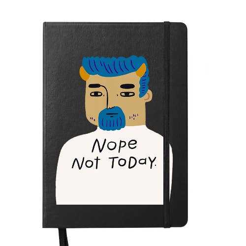 Disrupted Industries - Wholesale Notebook - Nope, Not Today Grumpy Bastard Notebook2