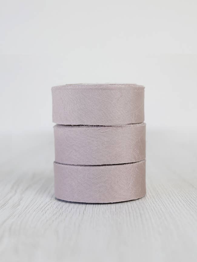 DHG - Wholesale Ribbon - Gift Wrapping - Chiffon 6 Silk Ribbon, 2.5 cm wide - 17m - Solid3
