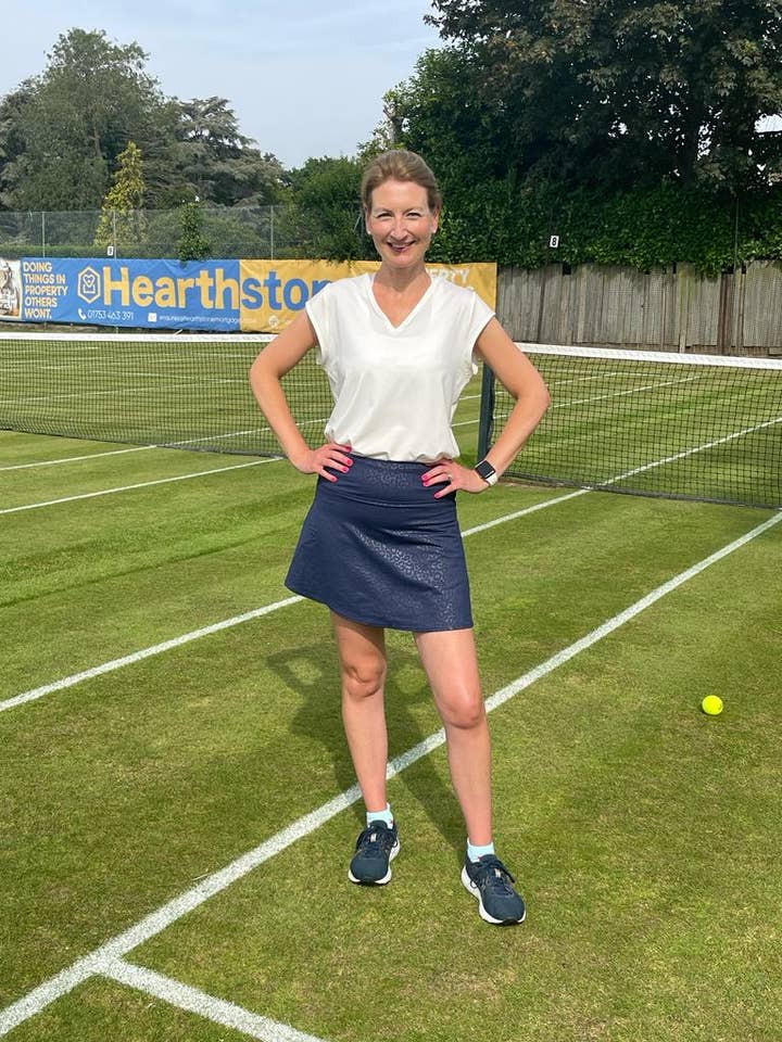 Navy Leopard Embossed Skort for wholesale by Pokita