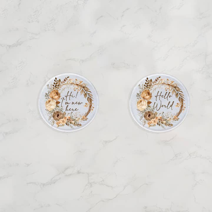 Grow With Me Baby Co - Wholesale Stuffed/Plush Toy - Kids & Baby - Baby Monthly Milestones, Elephant Stuffed Animal3