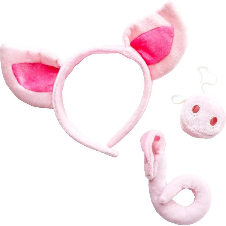 Pig Ears, Nose And Tail Set for wholesale by Frustration Free Solutions