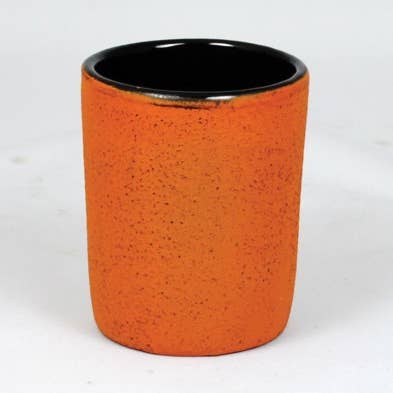 Eisencup 0.15l high in orange for wholesale by Ja-Unendlich