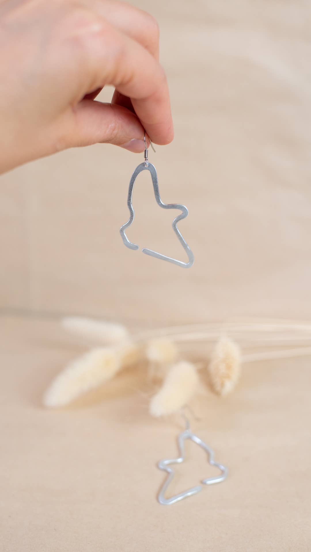 Argento delicati orecchini a forma di uccello in vendita all'ingrosso su Faire3