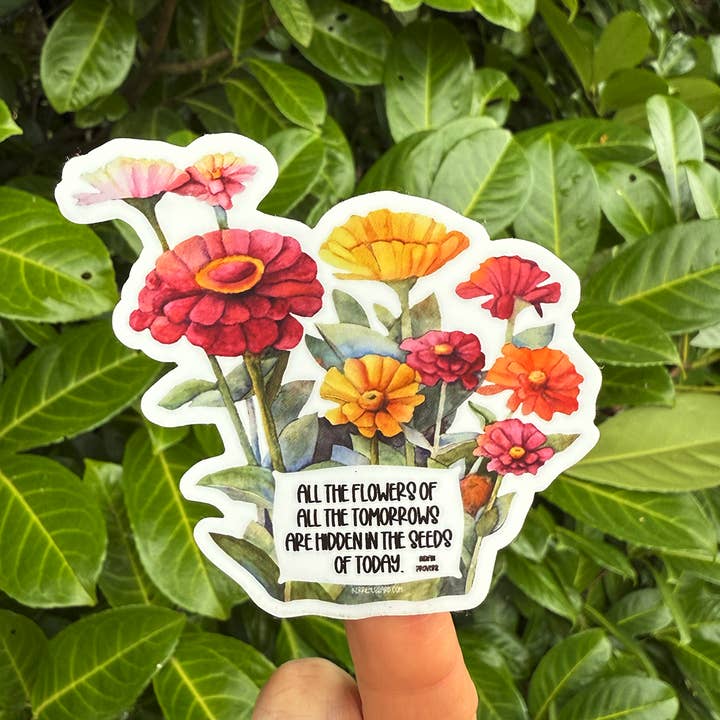 Kerrie Hubbard Design - Wholesale Sticker - KD-Seeds of Today0