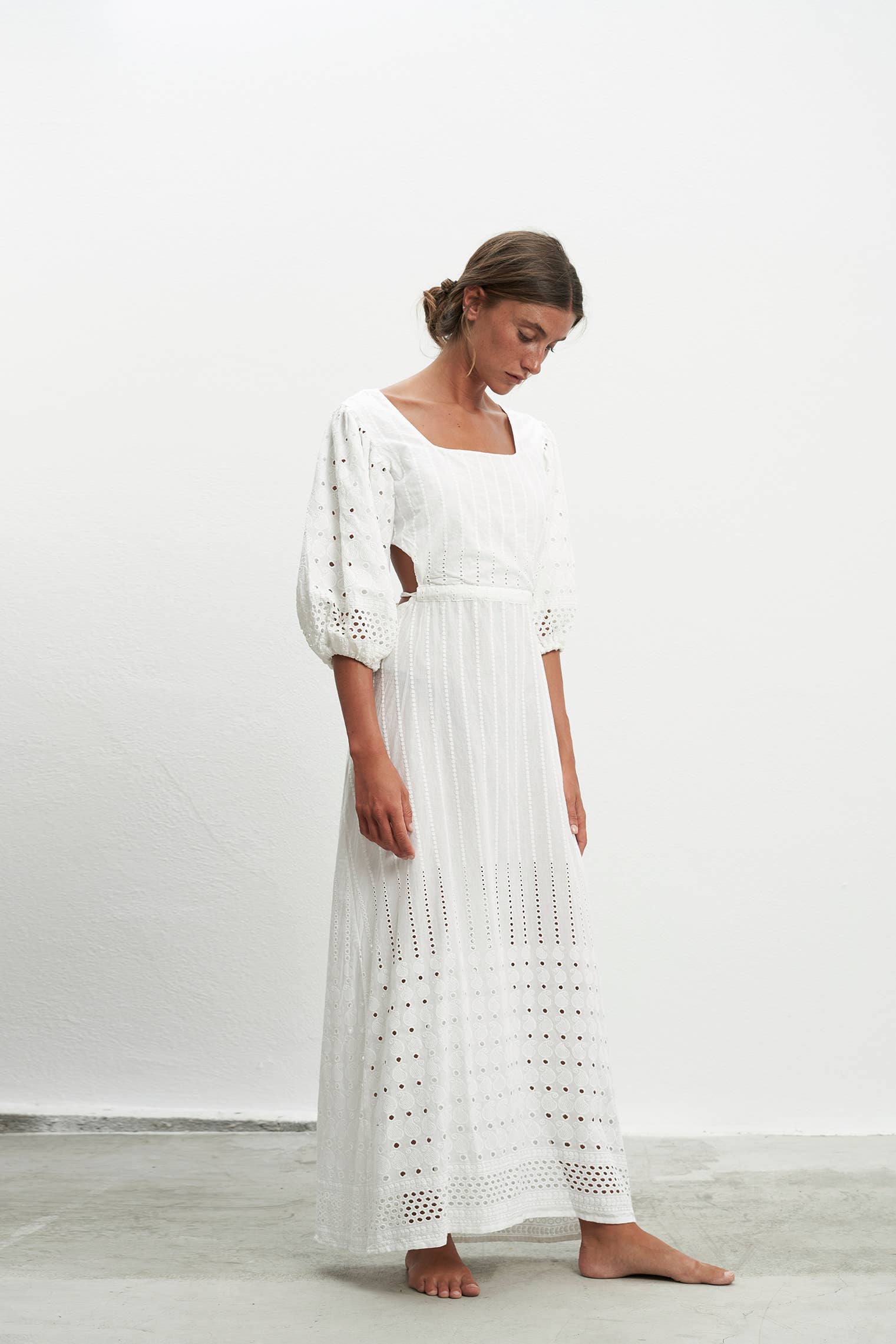 PAR&ESCALA – wholesale Dress – Women's – BRUNA WHITE DRESS4