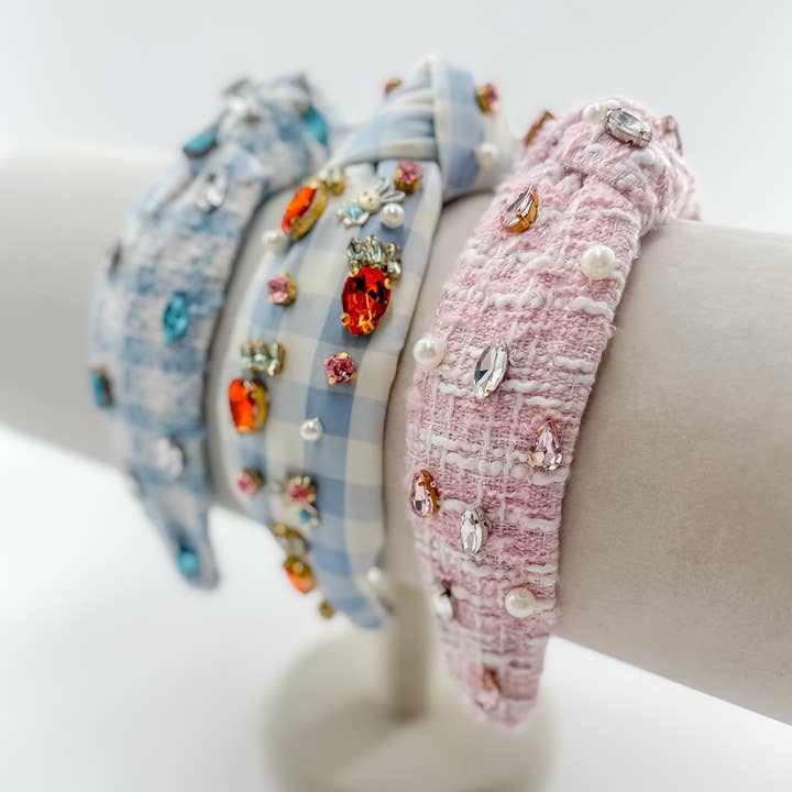 Easter Headband, Charm Headband, Easter Bunny, Preppy for wholesale by Bash