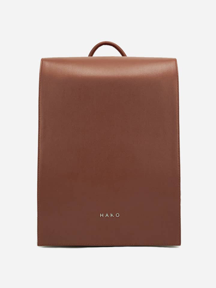 Hako One Randoseru Backpack in Brown for wholesale by The Hako
