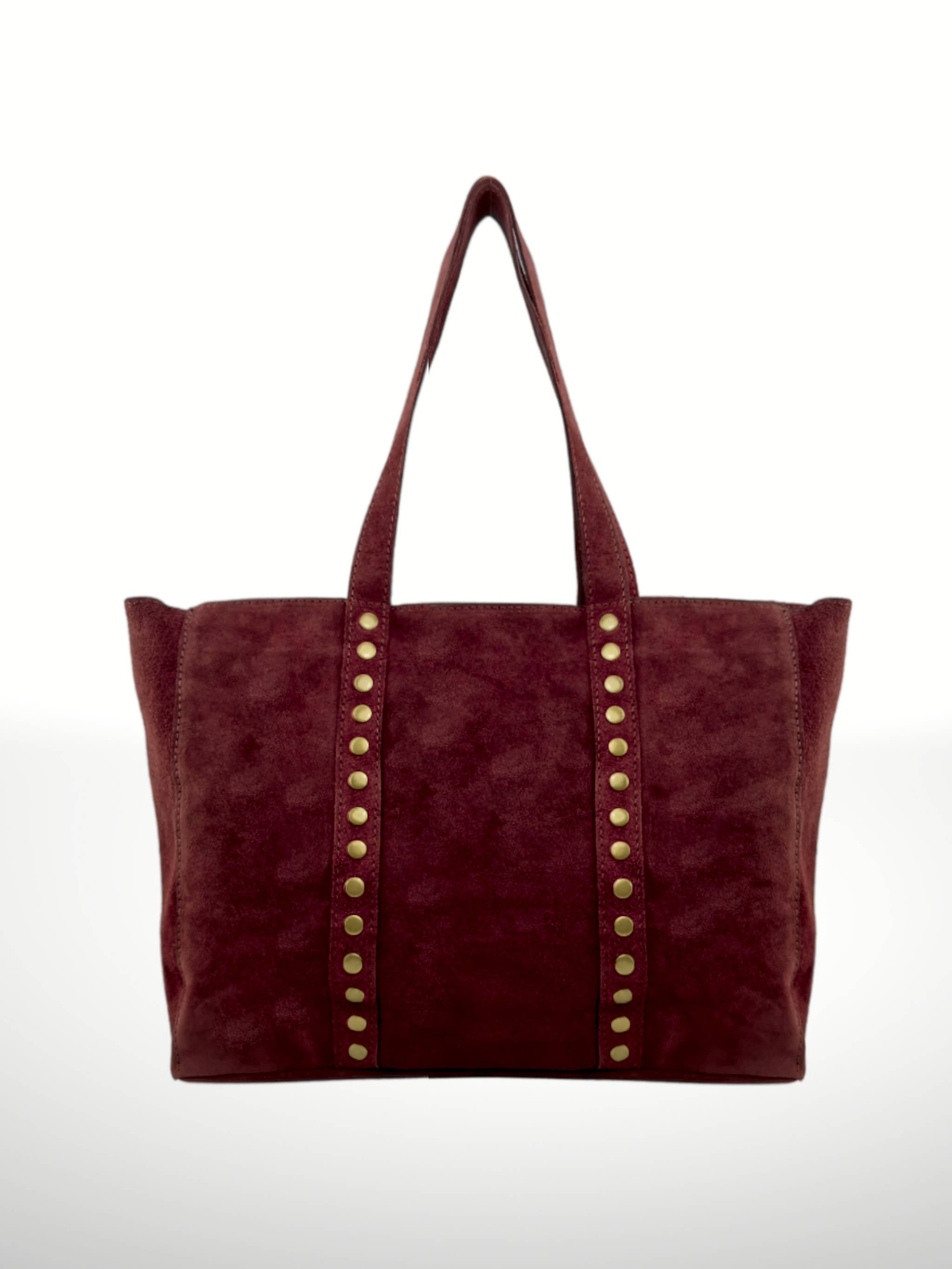 ITALIAN'S LEATHER - Wholesale Tote Bag - Women's - Celina Suede Leather Tote Bag 22071219