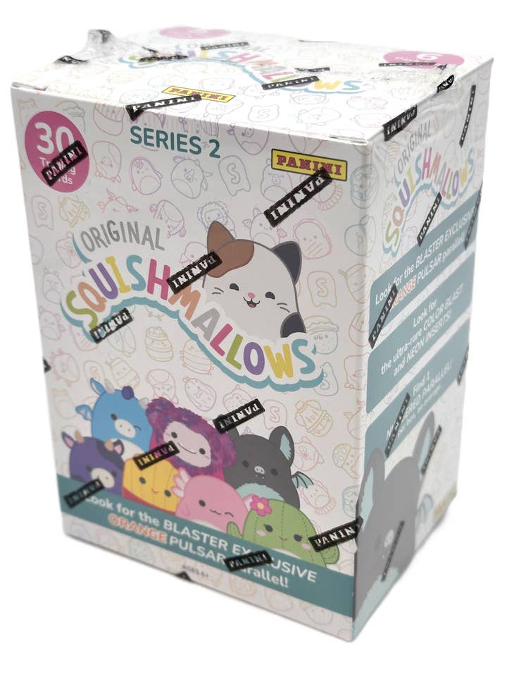 2025 Panini Squishmallows Series 2 30ct. Blaster Box for wholesale by Wildwood Enterprises LLC
