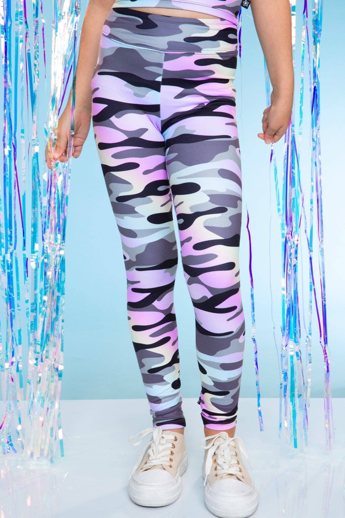 PixieLane - Wholesale Top & Leggings Set - Kids - Simply Soft Luxe Racerback Tank & Mid-Rise Legging Set2