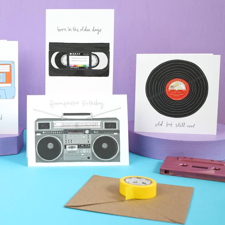 You've Got Pen On Your Face – wholesale Birthday card – Funny Record Birthday Card | Cool Card for Men2