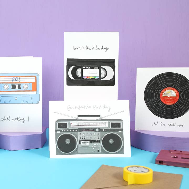 You've Got Pen On Your Face - Wholesale Birthday Card - Funny VHS Birthday Card | Retro Card for Him or Her5