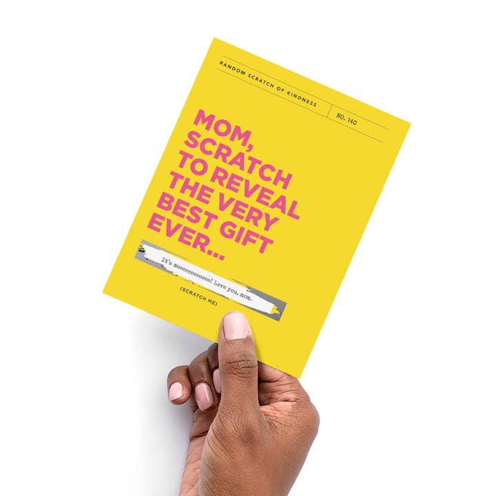 Inklings Paperie - Wholesale Mother’s Day card - Scratch-off Card - Best Gift Ever - Mother's Day/Birthday5