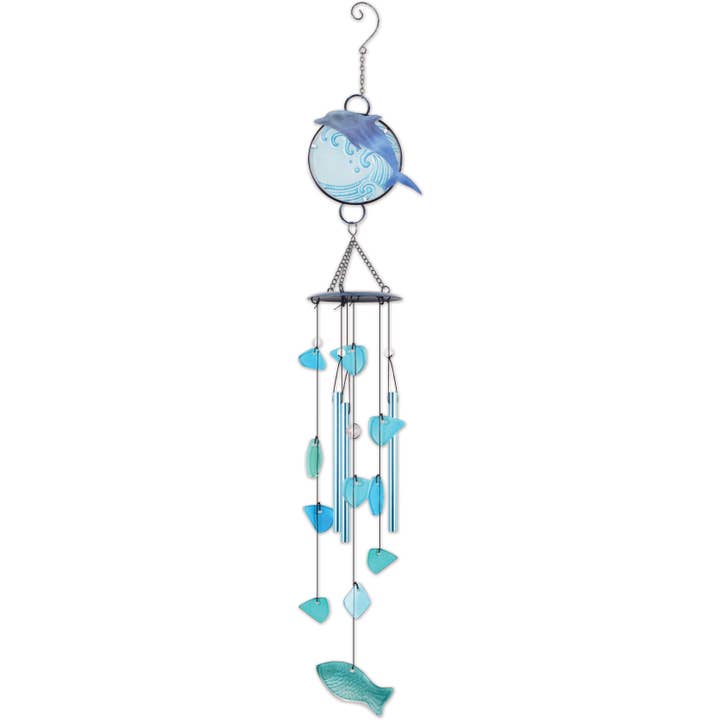 Dolphin Wind Chimes for wholesale by Sunset Vista Designs
