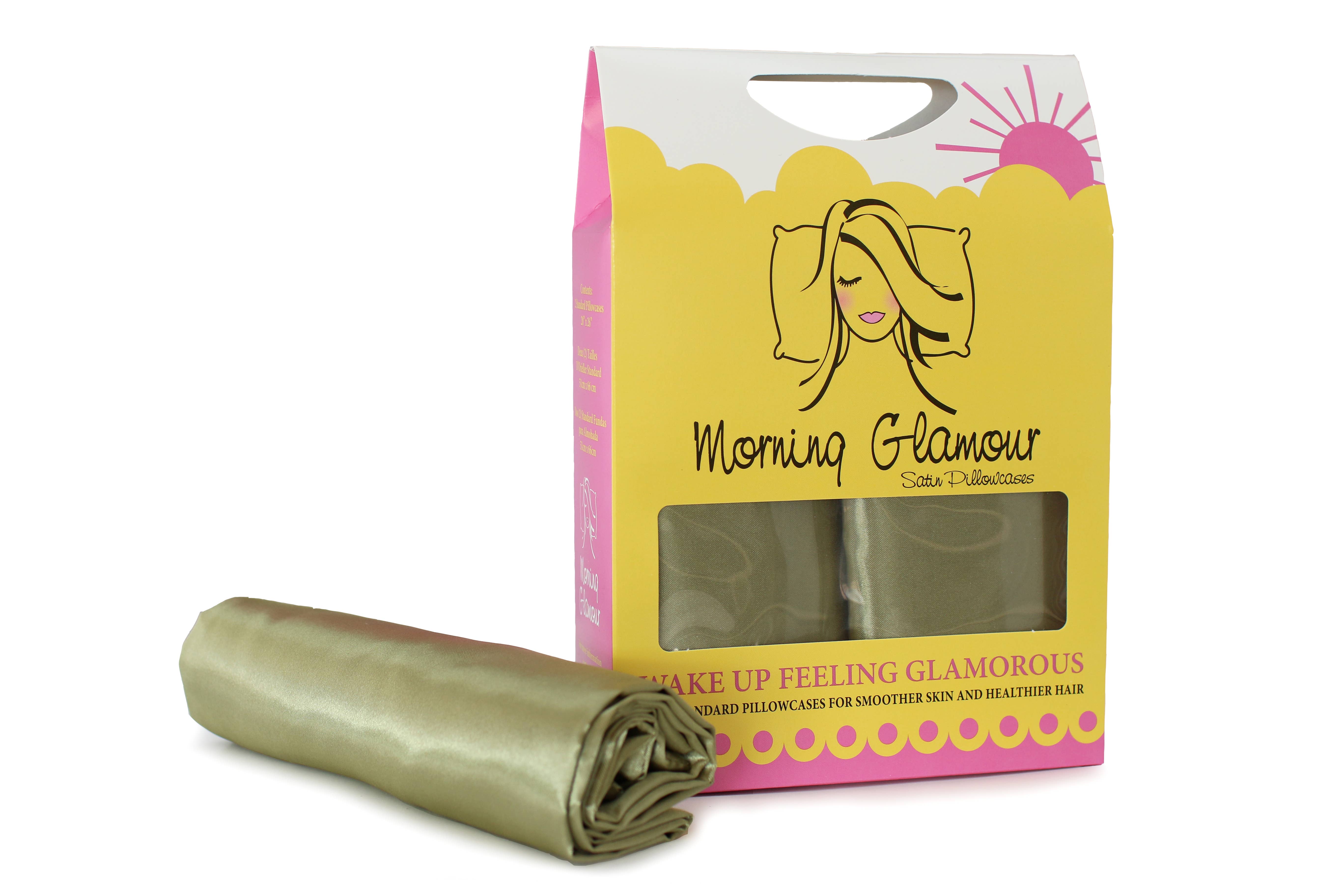 Morning Glamour – wholesale Bedding pillowcase/sham – Signature 2PK Satin Pillowcase- STANDARD/QUEEN42
