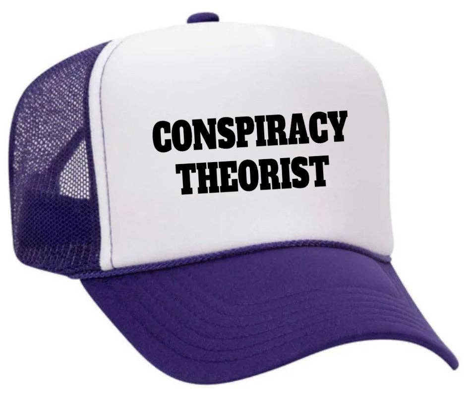 Inappropriate Trucker Hats - Wholesale Trucker Hat - Women's - Conspiracy Theorist Trucker Hat23