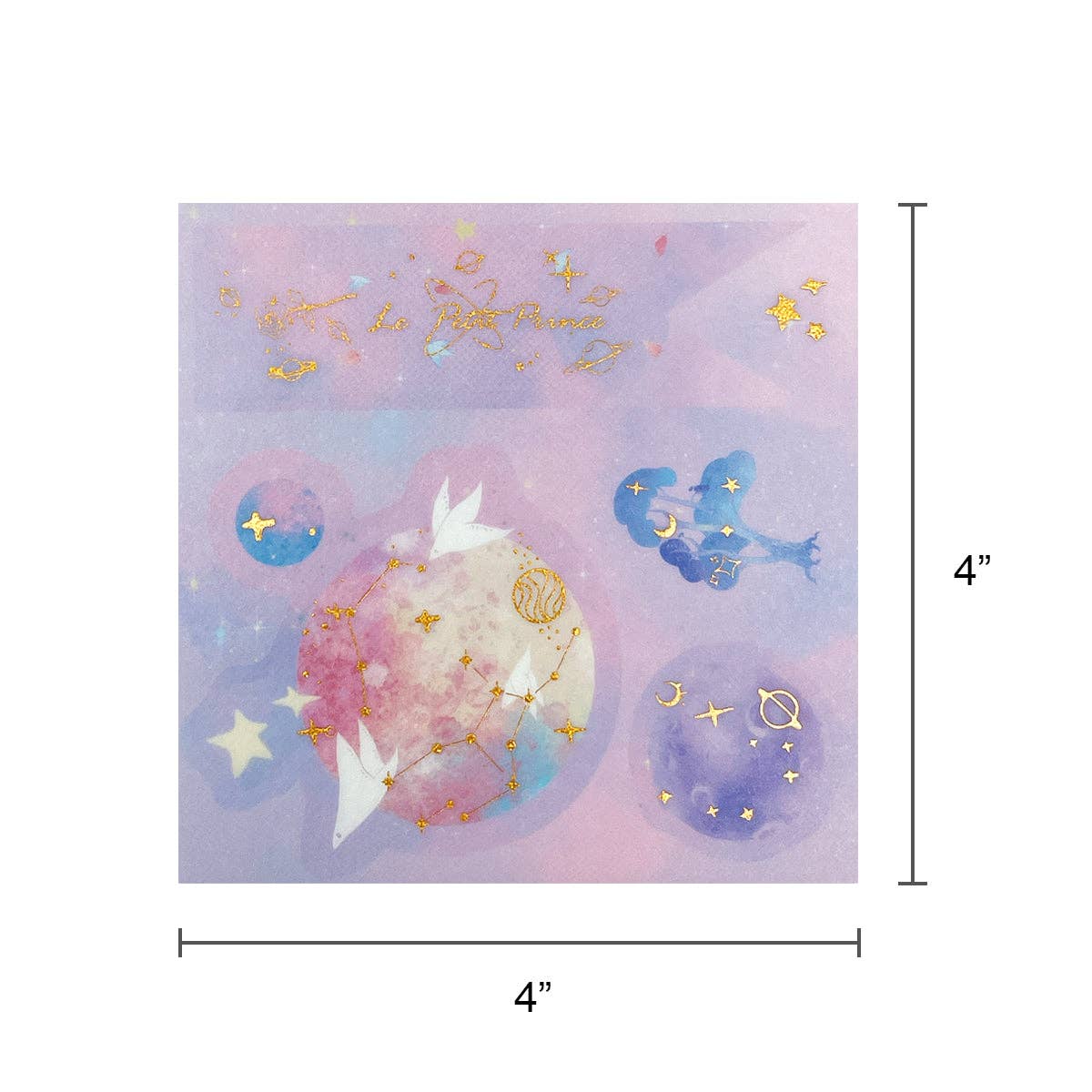 Wrapables.com - Wholesale Washi Tape - Wrapables Decorative Gold Foil Washi Tape and Sticker Set23