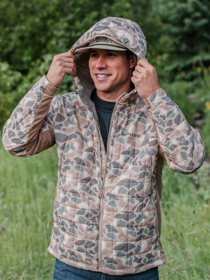 BURLEBO - Wholesale Puffer Jacket - Men's - Puffer Jacket - Pintail Camo