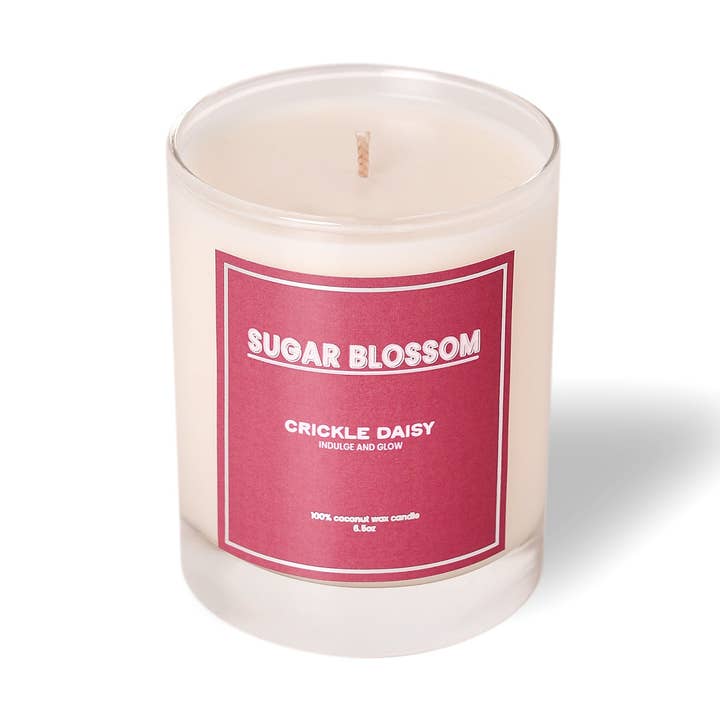 Crickle Daisy - Venta al por mayor Velas en tarros - Vela Sugar Blossom0