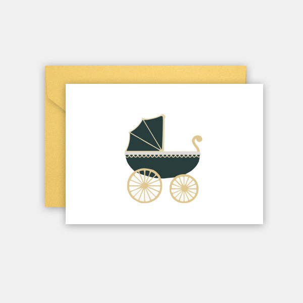 L'ART DU PAPIER - Wholesale Baby Card - Birth Card - Vintage Landau0