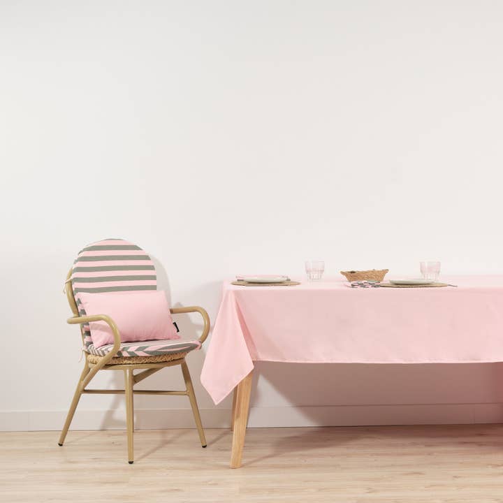 SG HOGAR - Vendita all'ingrosso Tovaglie - Tovaglia in tessuto jacquard tinta unita in jersey rosa