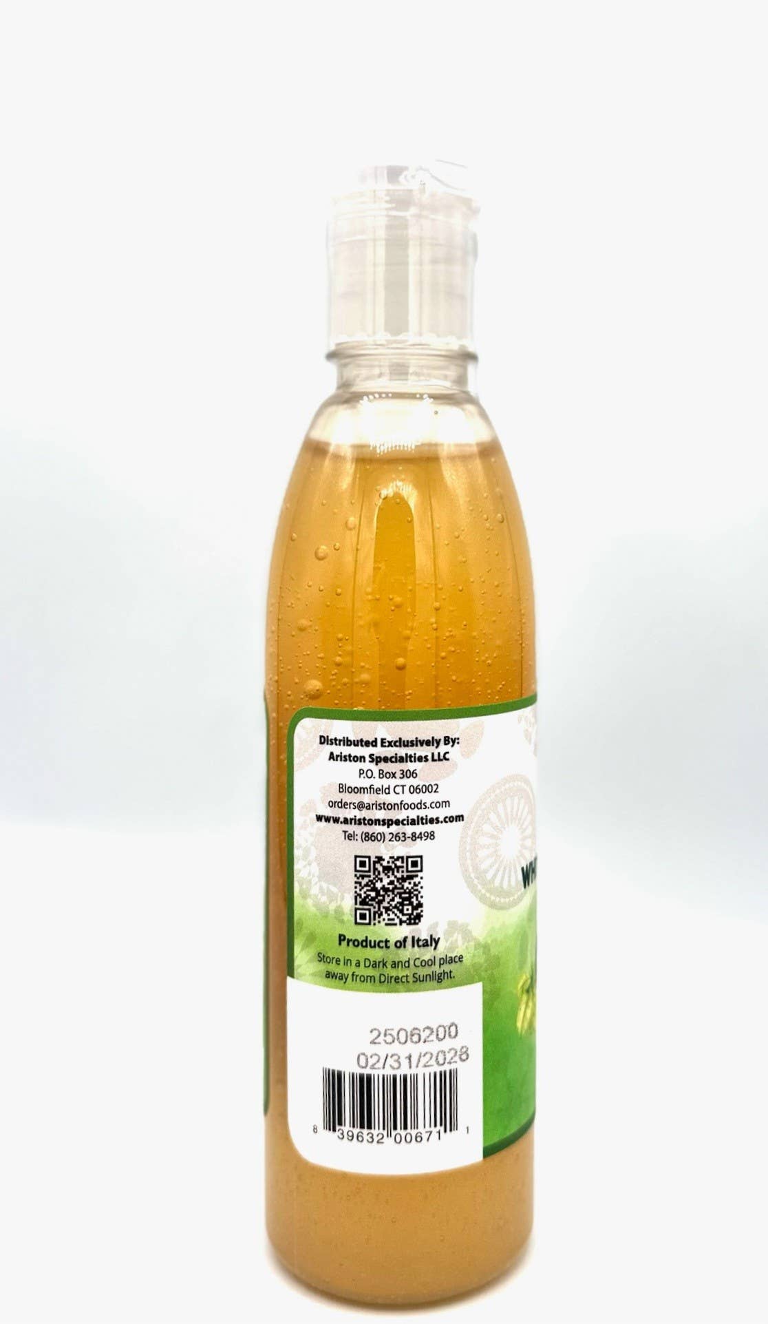 Ariston Specialties - Wholesale Azijn - Ariston Witte Balsamico Glazuur 8,45 oz - 250 ml2