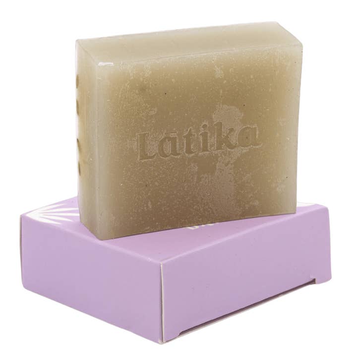 Calm, natural Soap with Lavender Essential Oil 💜 for wholesale by Latika Beauty