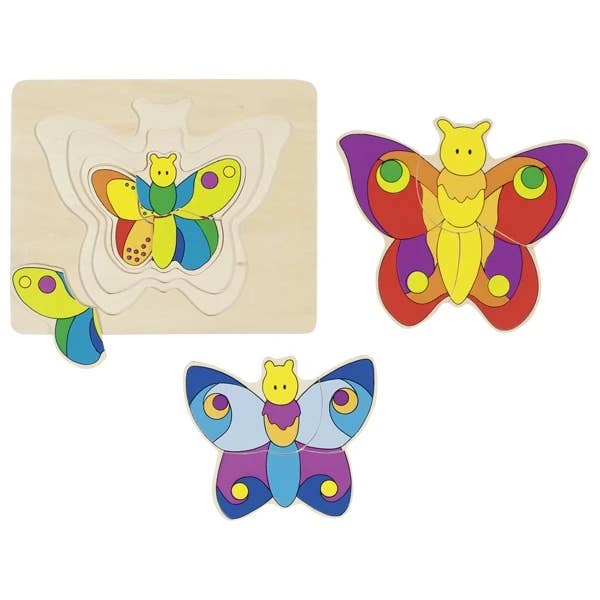 Puzzle butterfly for wholesale by Goki Australia