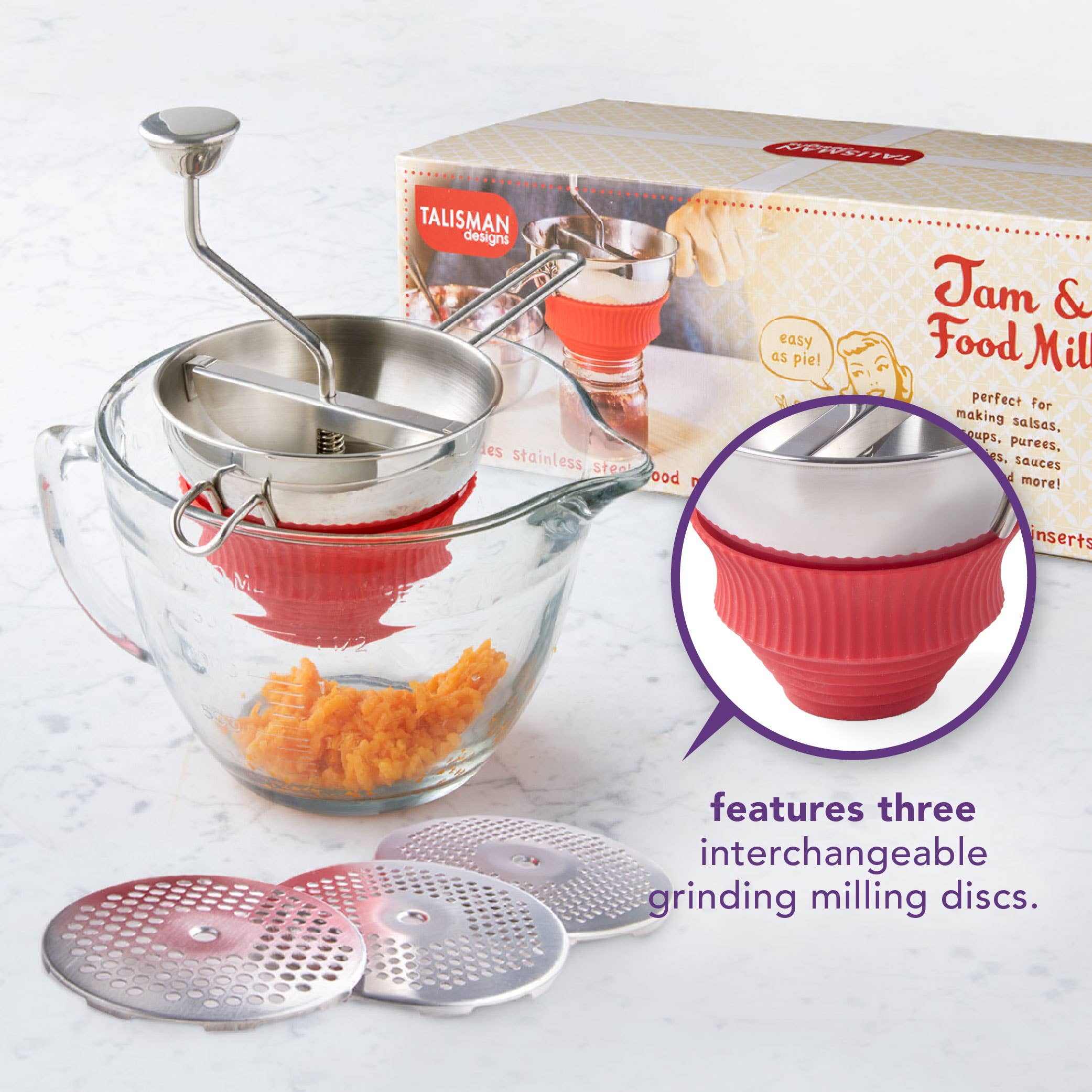 Wholesale Jam and Food Mill Kitchen Gadget for your store Faire