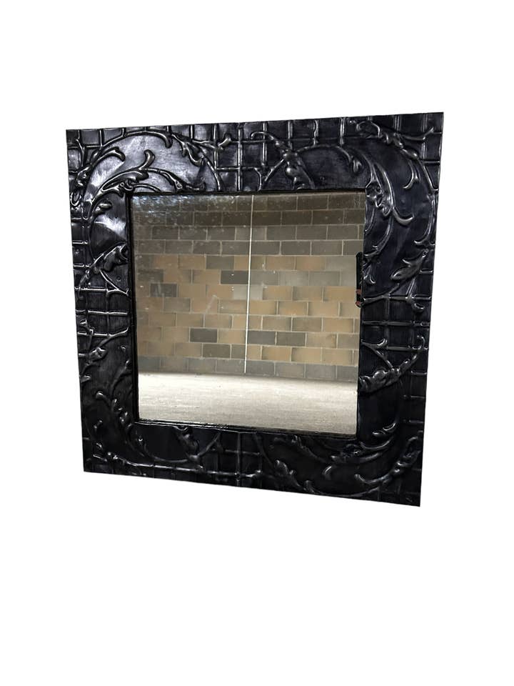 Pressed Tin Ceiling Tile Mirror (RW03) for wholesale by Botanical Boys