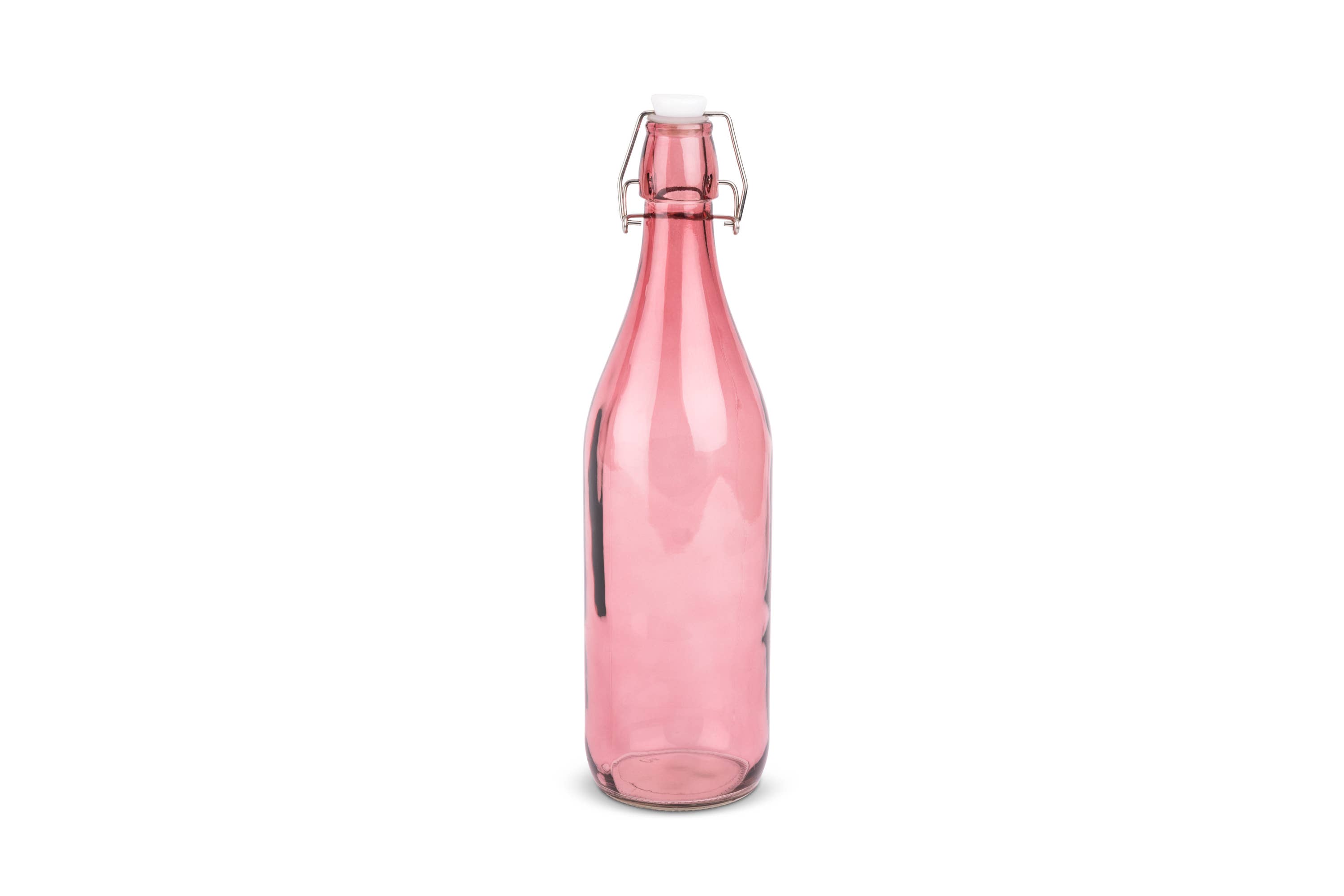 Core Home - Wholesale Milk/Juice Bottle - 33.8oz Classic Swing Top Bottle - Vintage Pink1