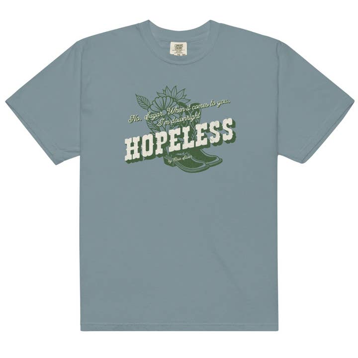 The Bean Workshop - Wholesale Screen Printed T-Shirt - Women's - Hopeless Tee Shirt4